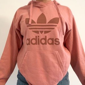 Coral adidas hoodie